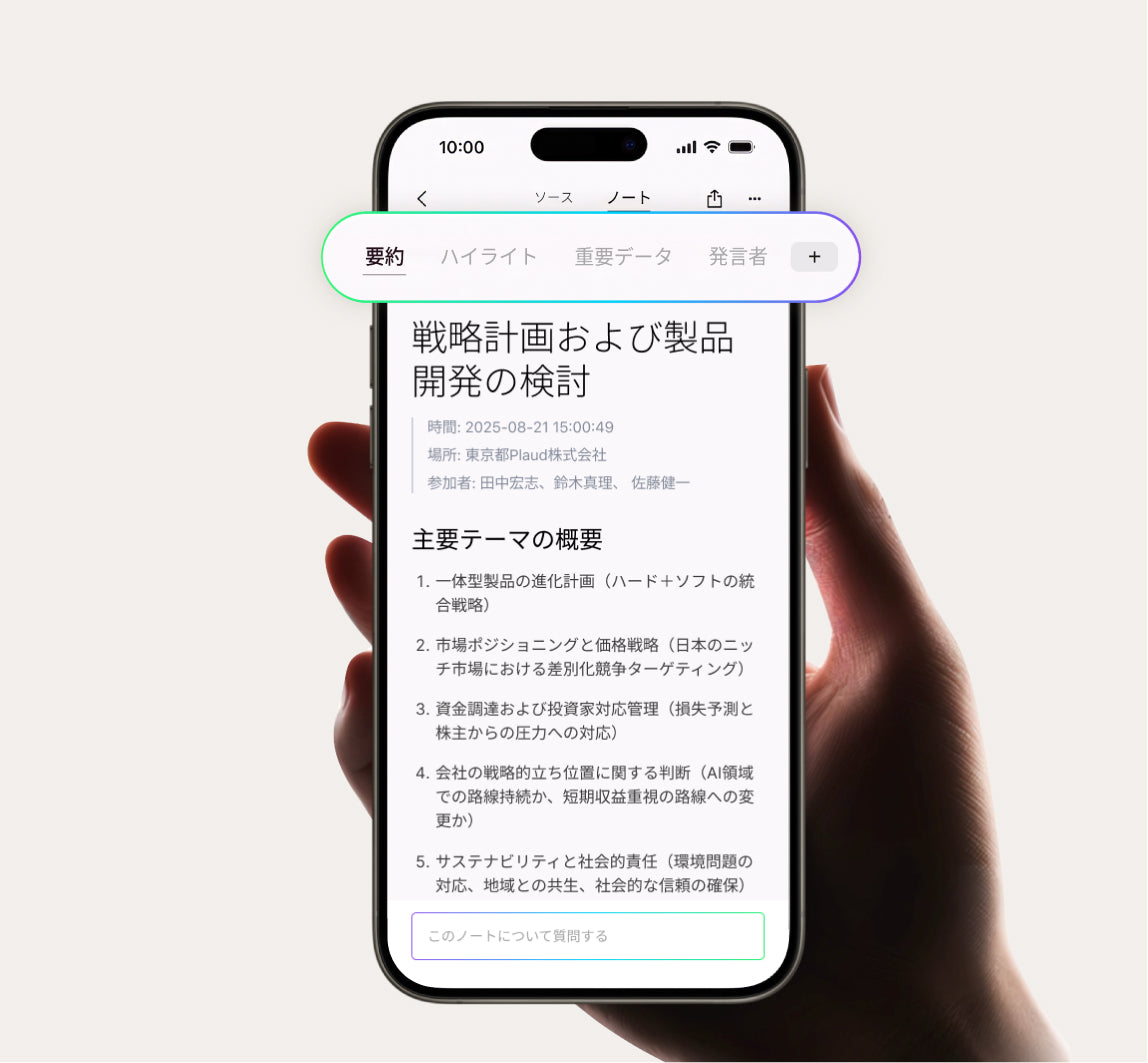 アプリ　多次元要約