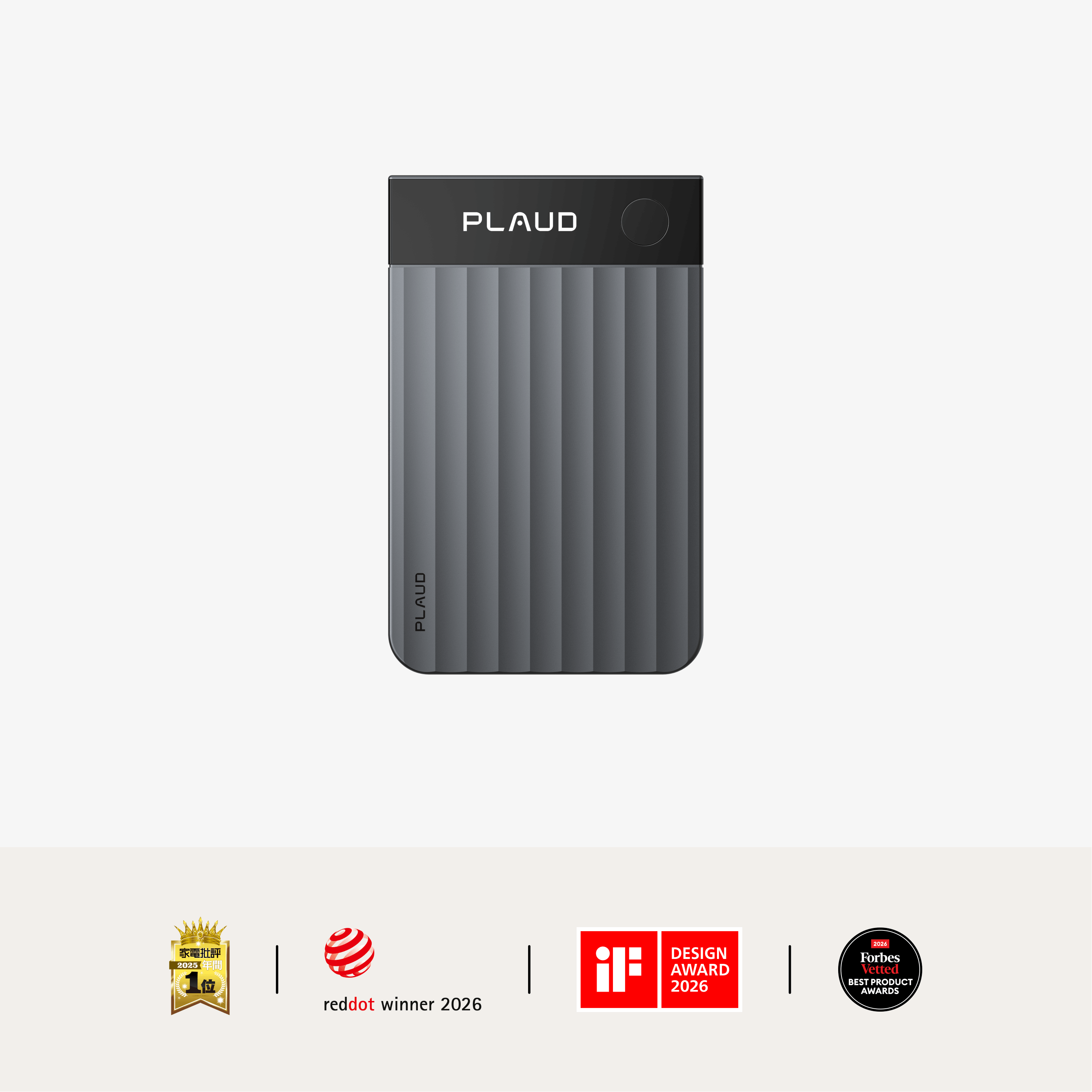 Plaud Note Proのブラックモデル本体