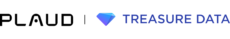 PlaudとTreasure Dataのパートナーシップロゴ